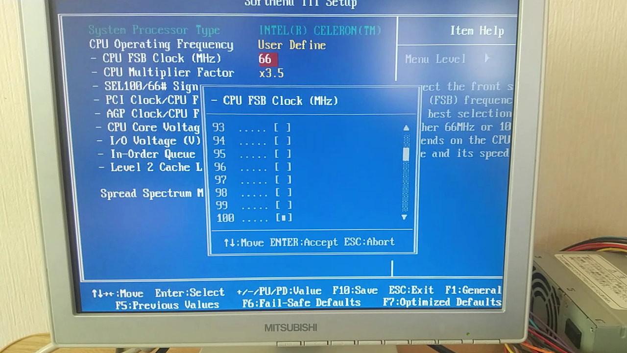 User Defineの設定画面